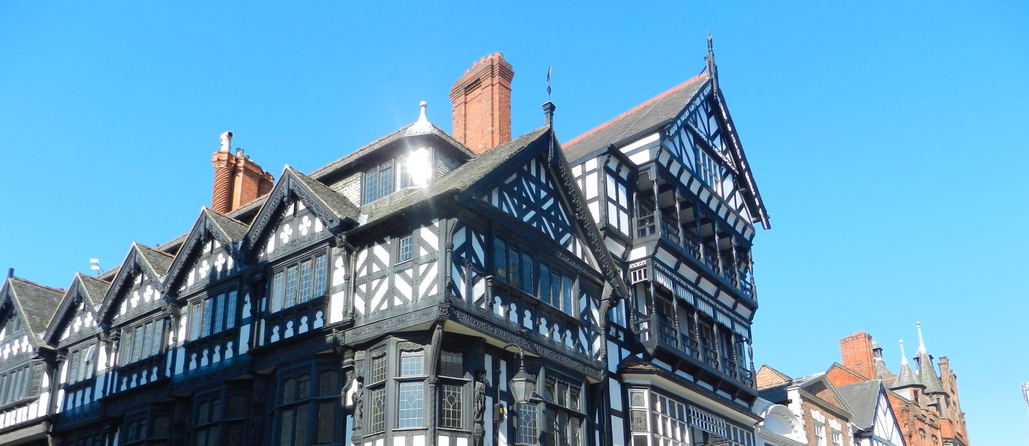 A tudor property in Chester